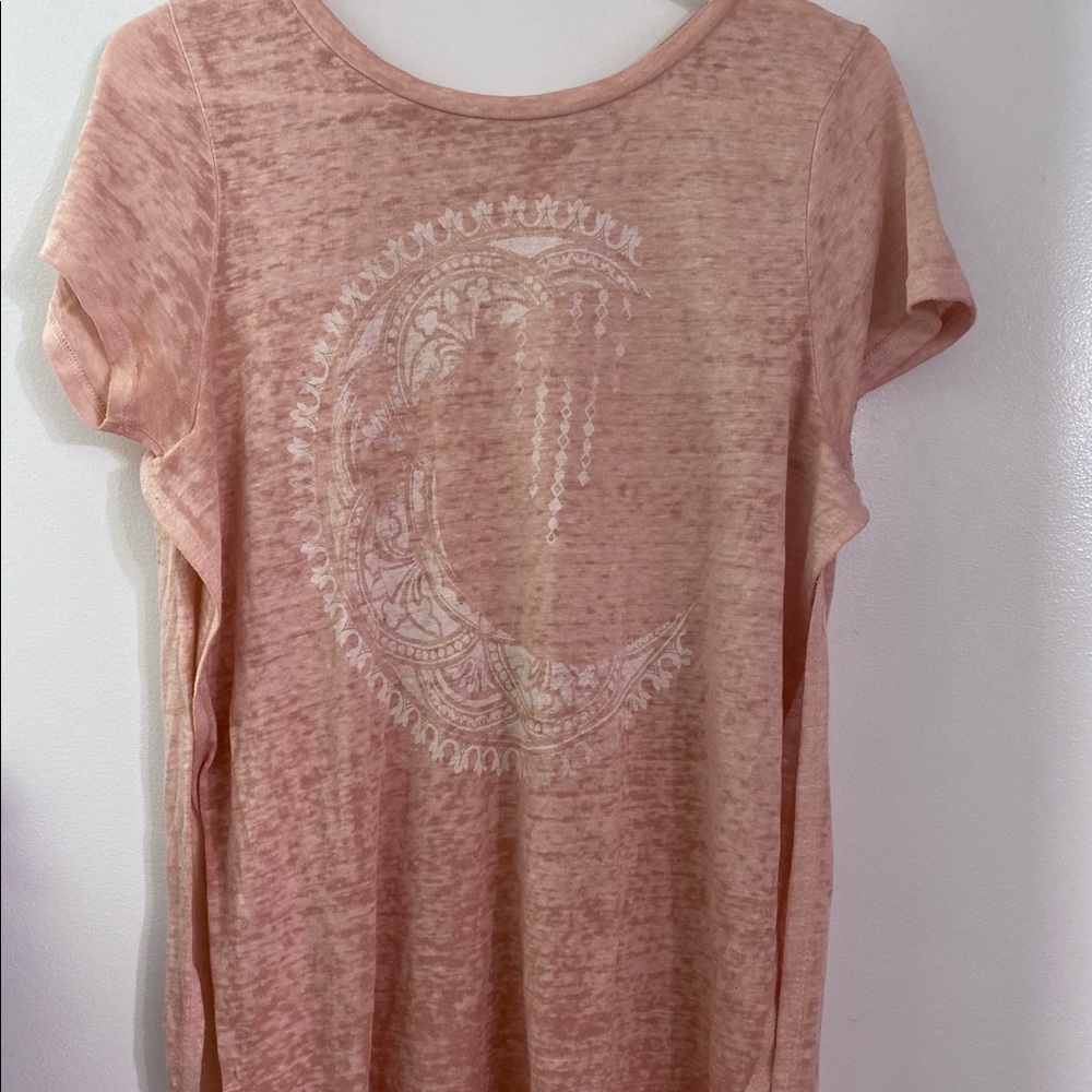 Flowy baby pink top